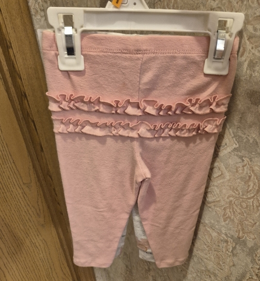 2 Pairs Carters Girl Pants - Picture 1 of 3